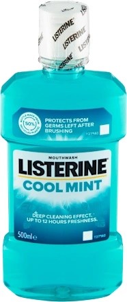 Listerine ústní voda Coolmint 500ml - Kosmetika Ústní hygiena Ústní vody